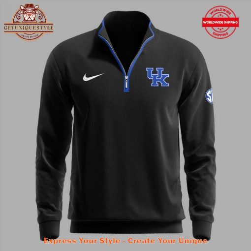 Coach Mark Pope Kentucky Men’s Basketball Half Zip Sweatshirt