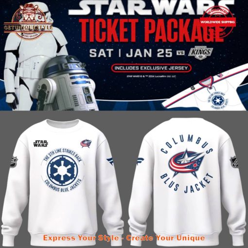 Columbus Blue Jackets x Star Wars Night Shirt Collection