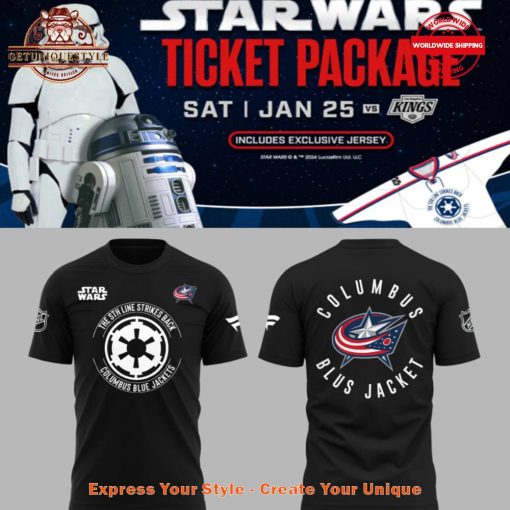 Columbus Blue Jackets x Star Wars Night Shirt Collection