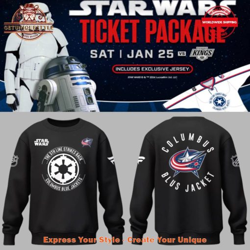 Columbus Blue Jackets x Star Wars Night Shirt Collection