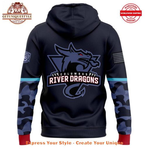 Columbus River Dragons x Military Night Hoodie