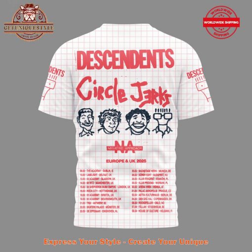 Descendents Circle Jerks Tour 2025 Shirt