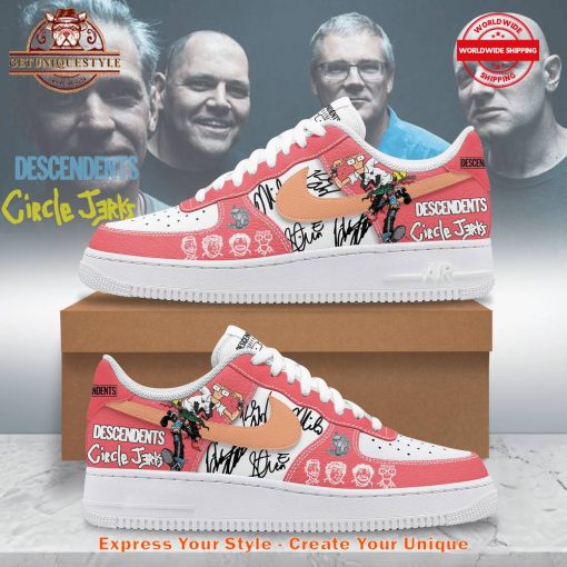 Descendents Circle Jerks Tour Limited Edition Air Force 1