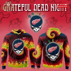 Detroit Red Wings Grateful Dead Night Hoodie