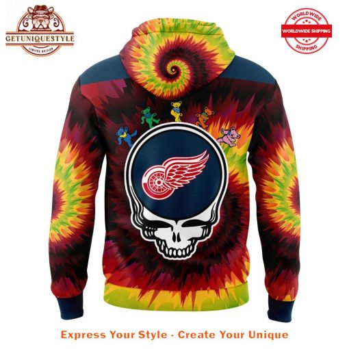 Detroit Red Wings Grateful Dead Night Hoodie