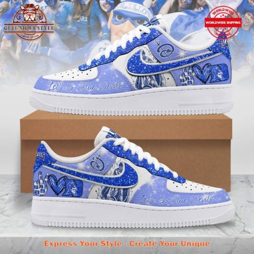 Duke Blue Devils Basketball Let’s Go Blue Devils Air Force 1