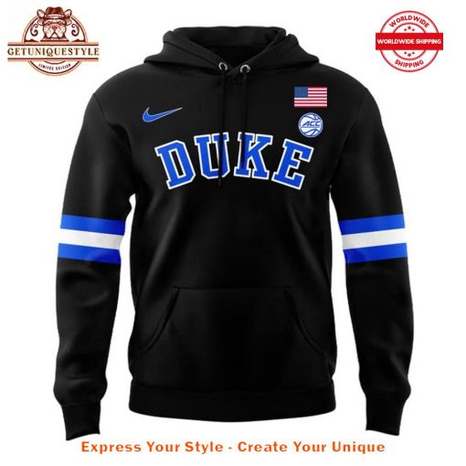 Duke Men’s Basketball Uniform Game Black Hoodie