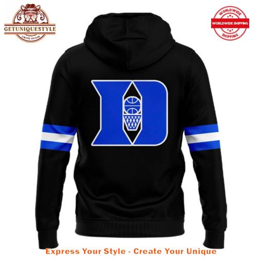 Duke Men’s Basketball Uniform Game Black Hoodie