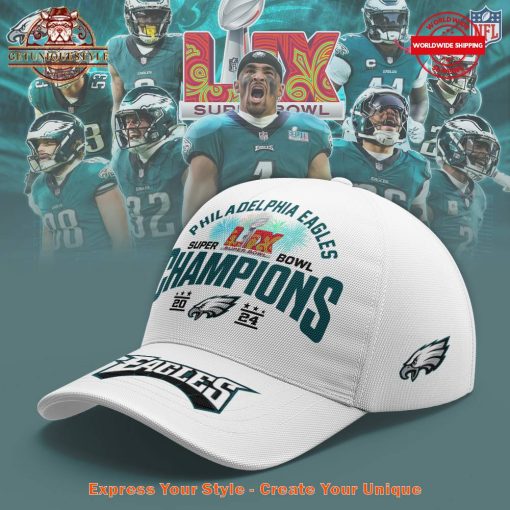 Eagles Super Bowl LIX Champions All Over Print Cap