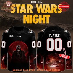 Erie Otters Star Wars Night Hockey Jersey