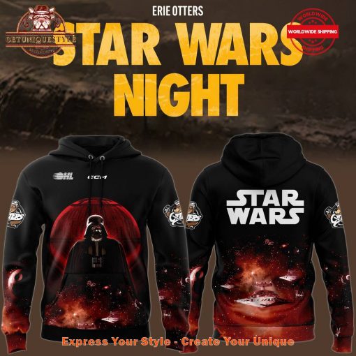 Erie Otters Star Wars Night Hoodie