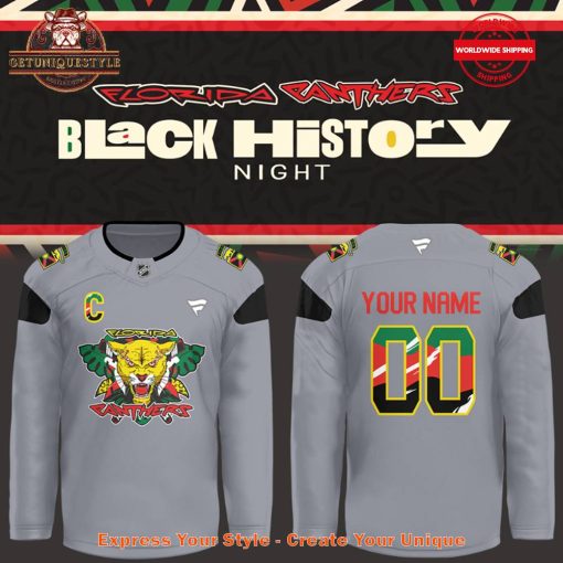 Florida Panthers Hockey Black History Month Jersey