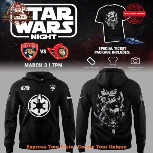 Florida Panthers Star Wars Night 2025 Hoodie