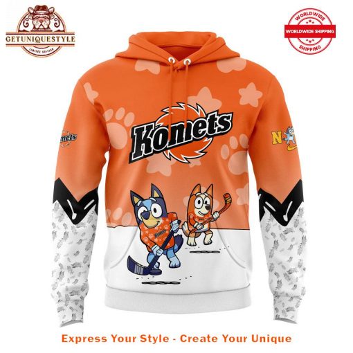 Fort Wayne Komets Bluey and Bingo Hoodie