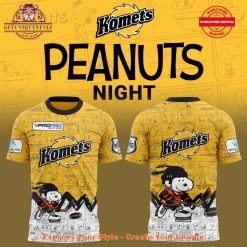 Fort Wayne Komets x Peanuts Night 2025 Merch Collection