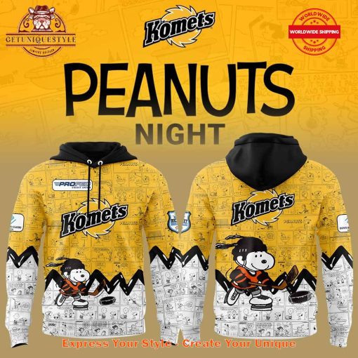 Fort Wayne Komets x Peanuts Night 2025 Merch Collection