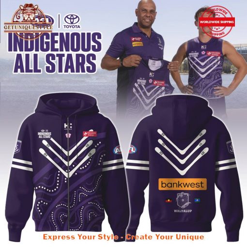 Fremantle Dockers 2025 Indigenous All Stars Hoodie