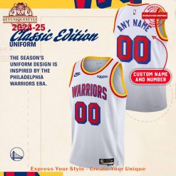 Golden State Warriors 2024-25 Classic Edition Uniform Jersey