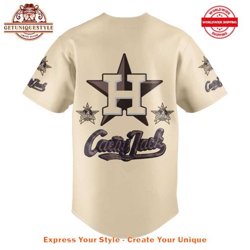 Houston Astros Cactus Jack Collab Limited Edition Jersey