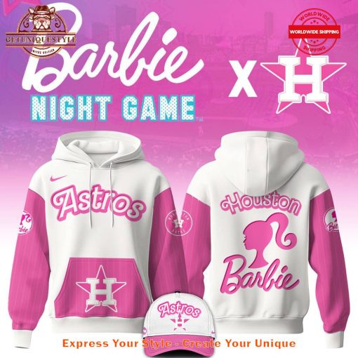 Houston Astros x Barbie Night Game Special 2025 Hoodie