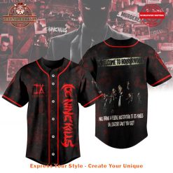 Ice Nine Kills Welcome To Horrorwood Baseball Jersey