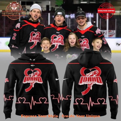 Idaho Steelheads Jayden DeLuca Foundation Hoodie