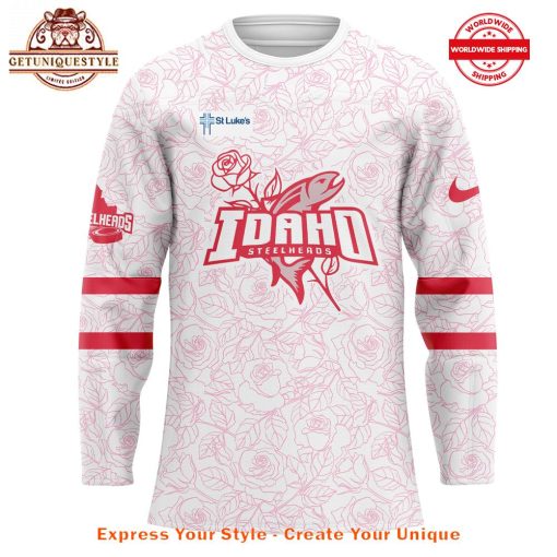 Idaho Steelheads Pink in the Rink 2025 Jersey