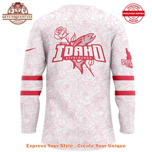 Idaho Steelheads Pink in the Rink 2025 Jersey