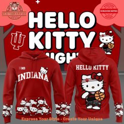 Indiana Hoosiers Basketball x Hello Kitty 2025 Hoodie