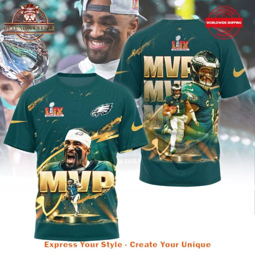 Jalen Hurts MVP Super Bowl LIX 2025 Shirt Collection