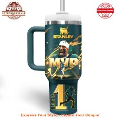 Jalen Hurts MVP Super Bowl LIX 40oz Stanley Tumbler