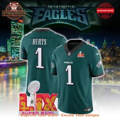 Jalen Hurts x Philadelphia Eagles Super Bowl LIX Jersey