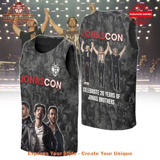 Jonas Brothers JONASCON Celebrate 20 Years Shirt Collection