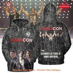 Jonas Brothers JONASCON Celebrate 20 Years Shirt Collection