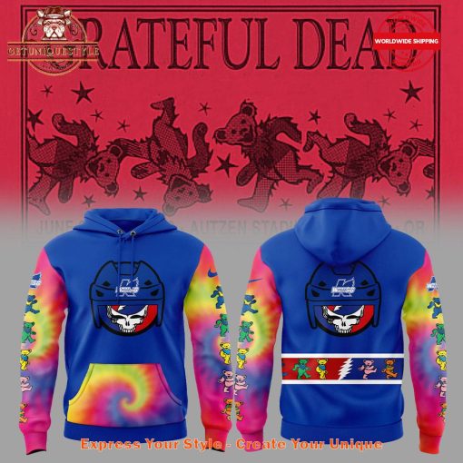 Kalamazoo Wings Grateful Dead 2025 Hoodie