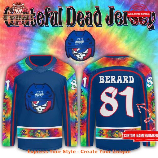 Kalamazoo Wings x Grateful Dead Jersey