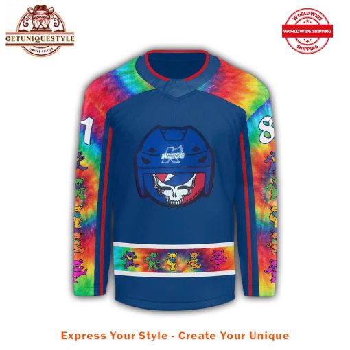 Kalamazoo Wings x Grateful Dead Jersey