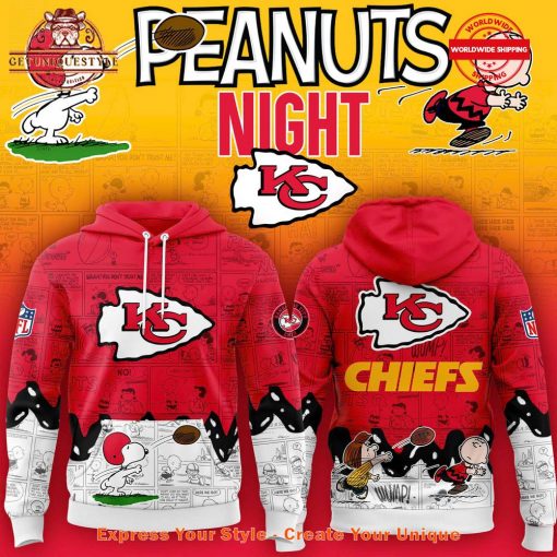 Kansas City Chiefs Anniversary of Peanuts Hoodie