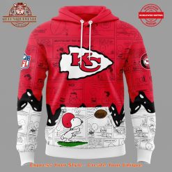 Kansas City Chiefs Anniversary of Peanuts Hoodie