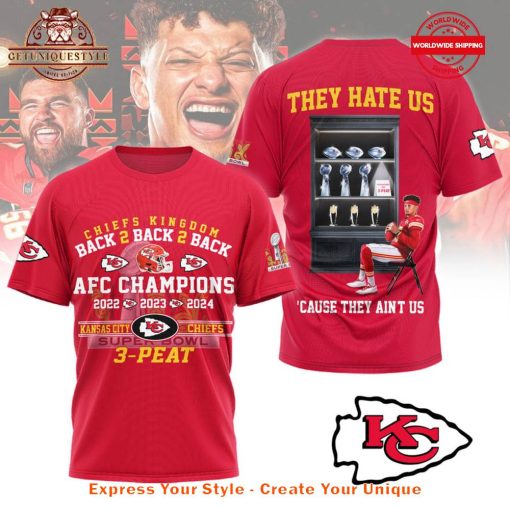 Kansas City Chiefs Back 2 Back 2 Back AFC Champions Collection