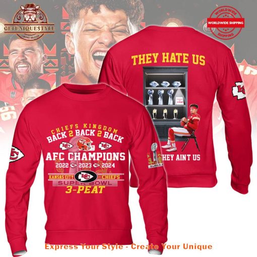 Kansas City Chiefs Back 2 Back 2 Back AFC Champions Collection