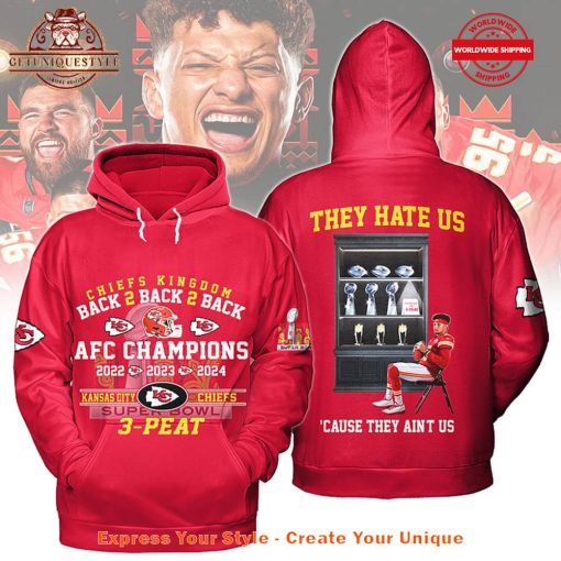 Kansas City Chiefs Back 2 Back 2 Back AFC Champions Collection