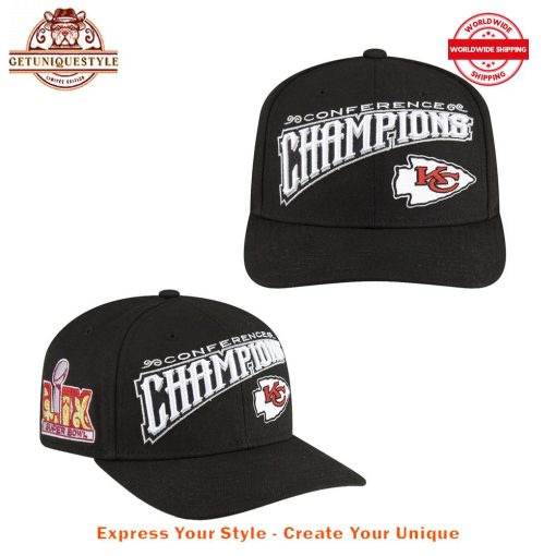 Kansas City Chiefs LIX Super Bowl Conference Champions Cap