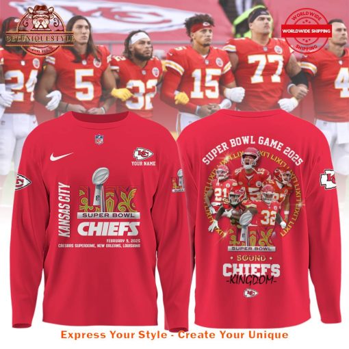 Kansas City Chiefs LIX Super Bowl Game 2025 Collection