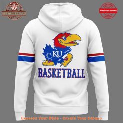 Kansas Jayhawks 2025 Uniform White Hoodie