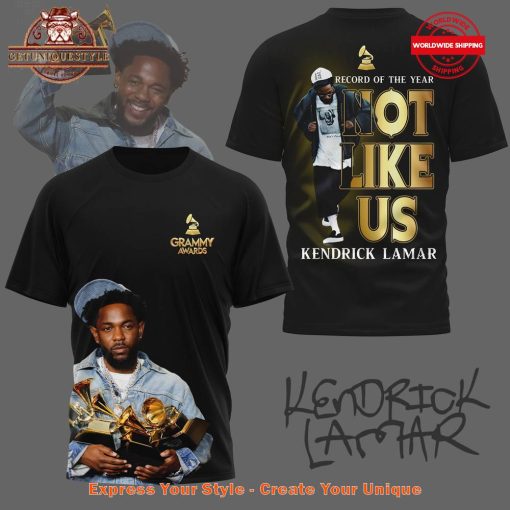 Kendrick Lamar Not Like Us Records Of The Year Shirt