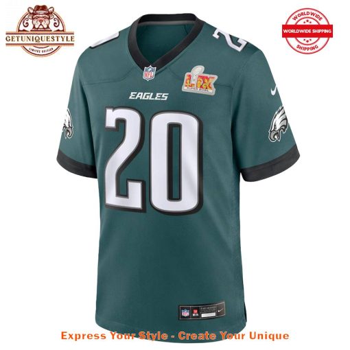 Kevin Hart x Eagles Super Bowl LIX Midnight Green Jersey