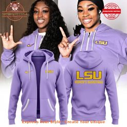 LSU Tigers Women’s Basketball Special New Purple 2025 Zip Hoodie