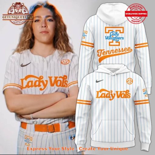 Lady Volunteers Softball Special New Uniform Hoodie