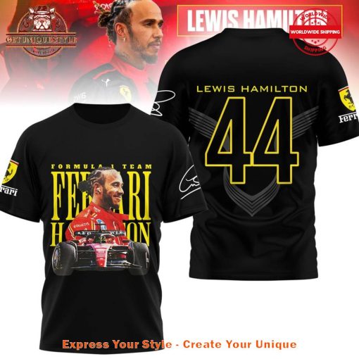 Lewis Hamilton Formula 1 Team Ferrari Shirt